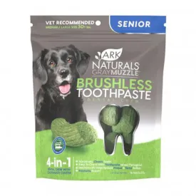 Ark Naturals Gray Muzzle  Toothpaste Dental Chew Dog Senior Treat