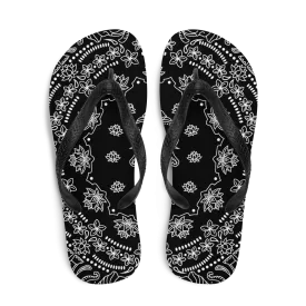 Bandana All-Over Flip-Flops
