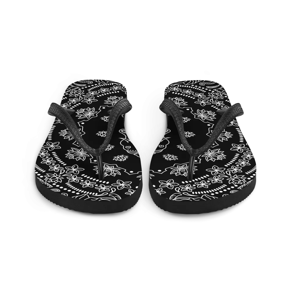 Bandana All-Over Flip-Flops