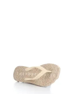 BASE019ASP MILKY/CREAM Beach Flip-Flops|BASE019ASP Tong de Plage in Beige