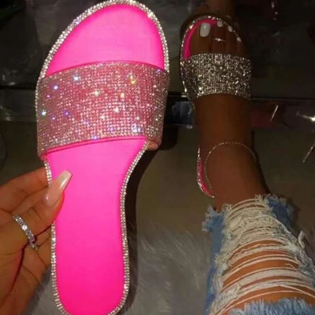 Blingy Glitter Beach/Outdoor Women Sandals