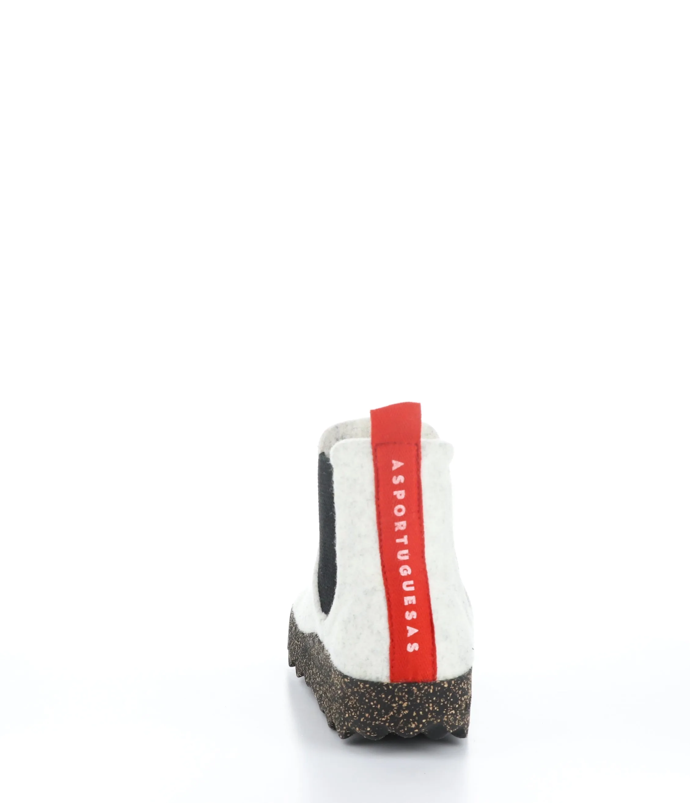 CAIA084ASP Off White Round Toe Boots