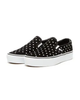Classic Slip-On Platform - Polka Dot