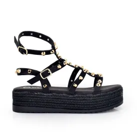 EXE 18093-E9 Platform Strapped Sandals