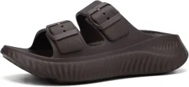KuaiLu Womens Recovery Sandals With Comfortable Plantar Fasciitis Arch Support, Orthotic Adjustable Thick Cushion Sport Slides Reduces Stress on Feet, Joints & Back Post-Exercise