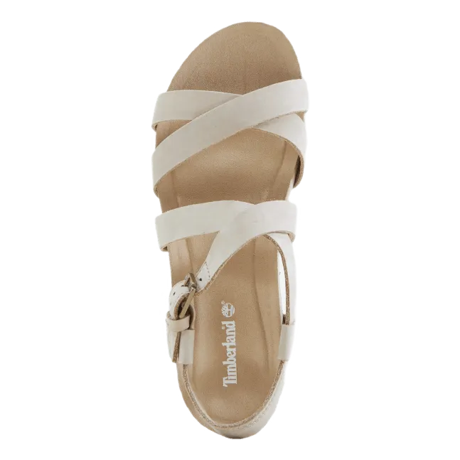 Malibu Waves Ankel Strap Sanda Beige