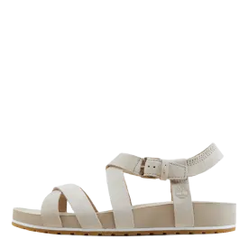 Malibu Waves Ankel Strap Sanda Beige