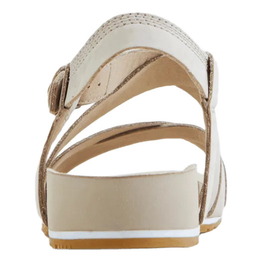 Malibu Waves Ankel Strap Sanda Beige