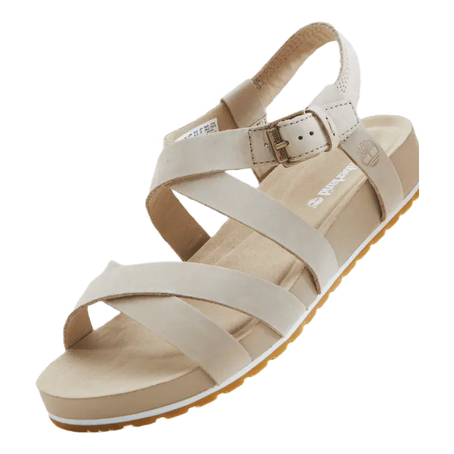 Malibu Waves Ankel Strap Sanda Beige