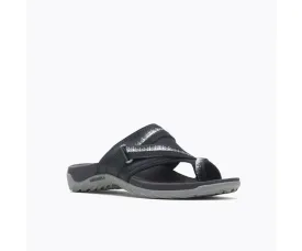 Merrell Women's Terran 3 Cush Post Sandals- Black