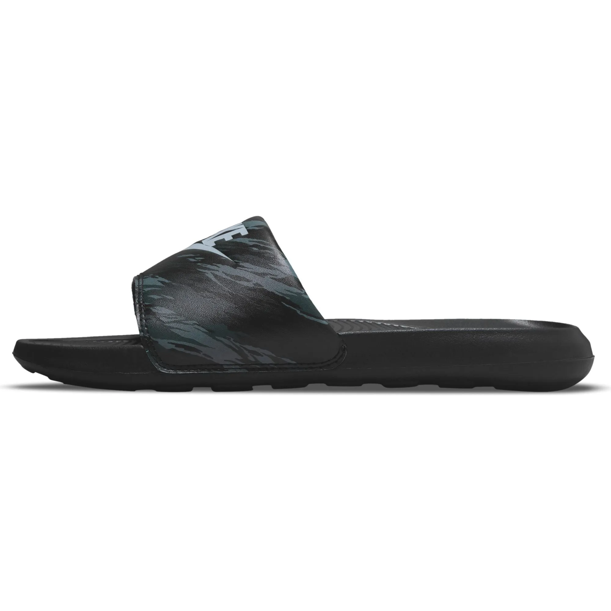 Nike Victori One Print Slides (Black/Pure Platinum)(CN9678-009)