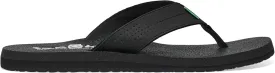 Sanuk Mens Beer Cozy Coaster | Flip Flops for Men | Mens Sandals | Beach Sandals | Supportive & Lightweight | Memory Foam Footbed