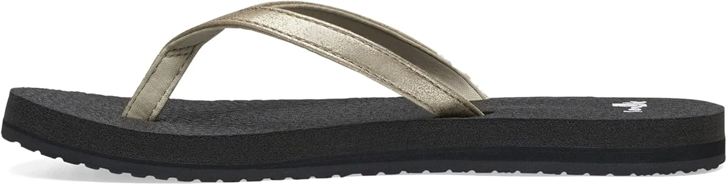 Sanuk Yoga Spree 4 | Flip Flops for Women | Yoga Sandals For Women | Women's Beach Sandals | Memory Foam Footbed