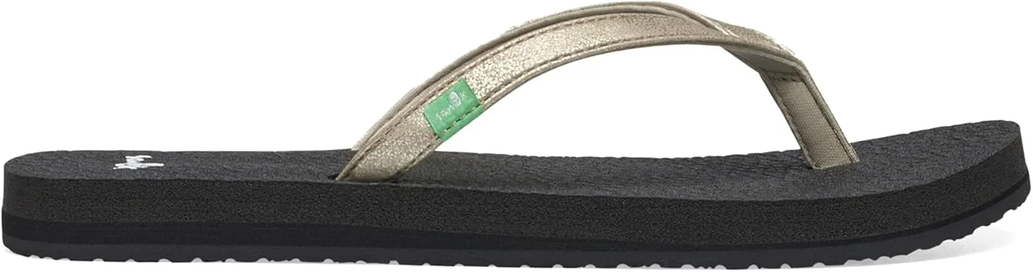Sanuk Yoga Spree 4 | Flip Flops for Women | Yoga Sandals For Women | Women's Beach Sandals | Memory Foam Footbed