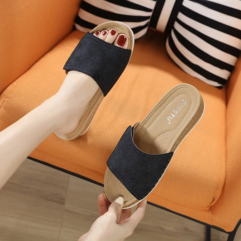 SIKETU | Women's Platform Slide Sandals