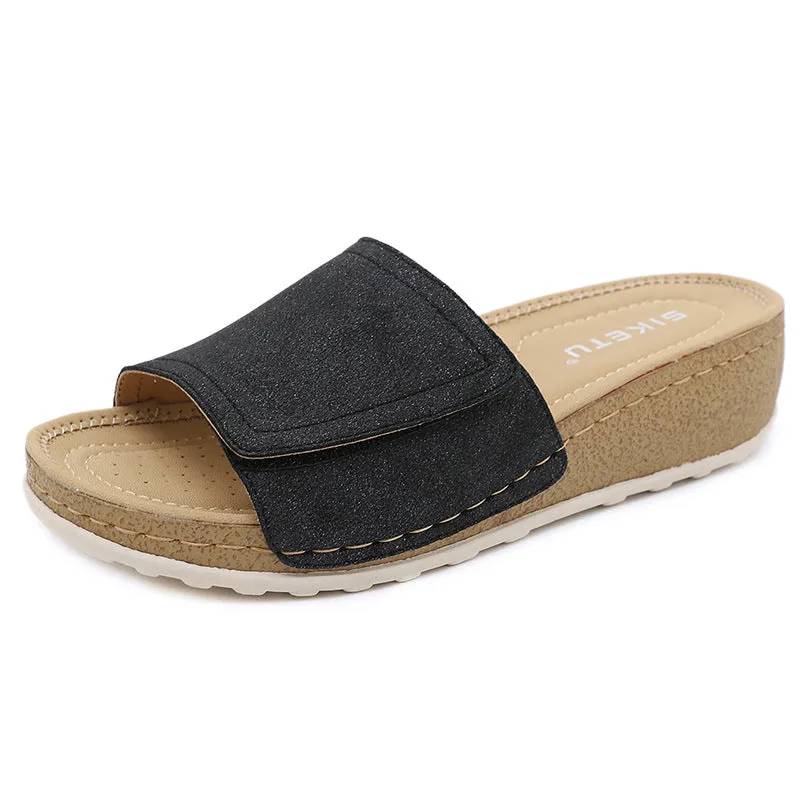 SIKETU | Women's Platform Slide Sandals