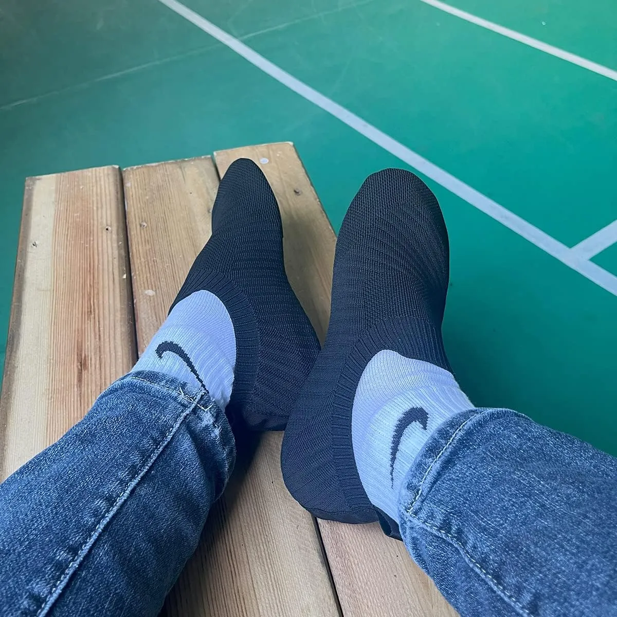 SLEVEL Lightweight Non Slip Travel Indoor Grip House Slipper Socks Unisex Adult Around The House Floor Home Shoes for Women Men