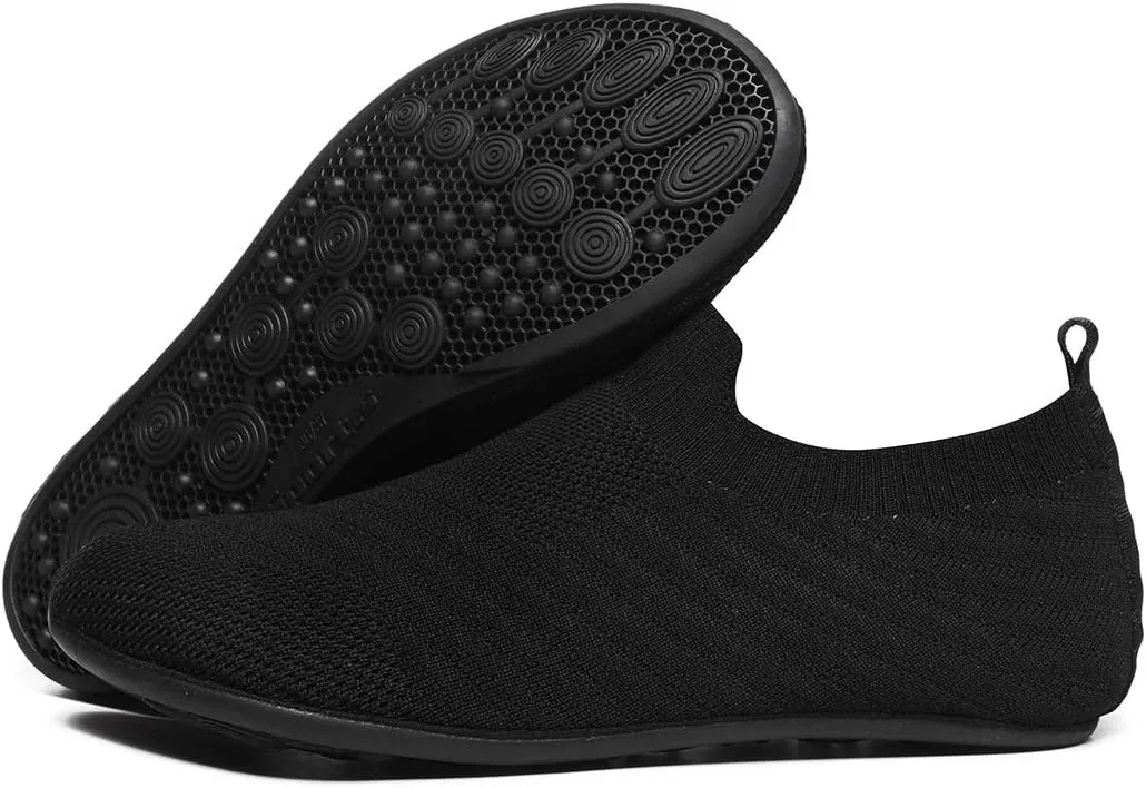 SLEVEL Lightweight Non Slip Travel Indoor Grip House Slipper Socks Unisex Adult Around The House Floor Home Shoes for Women Men