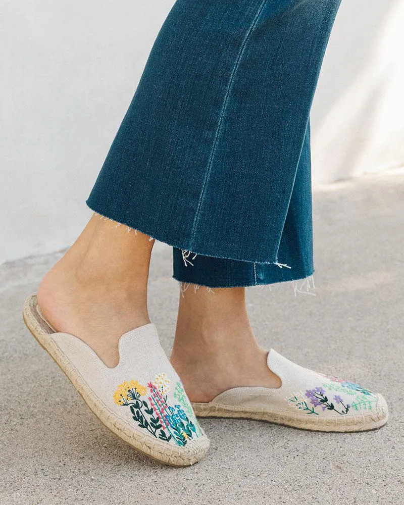 Soludos Wildflower Mule Espadrille - Sand
