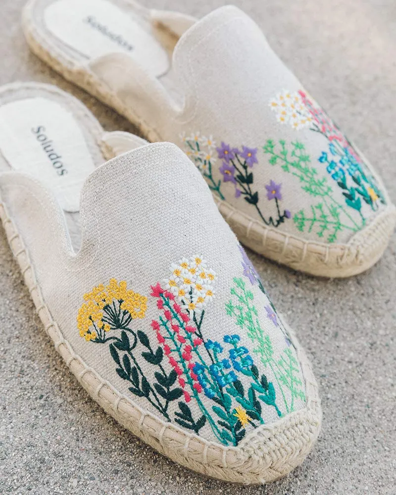 Soludos Wildflower Mule Espadrille - Sand