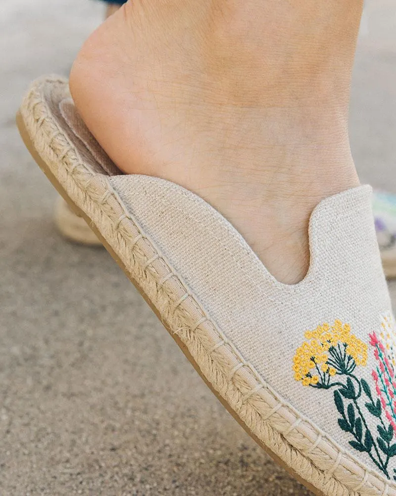 Soludos Wildflower Mule Espadrille - Sand