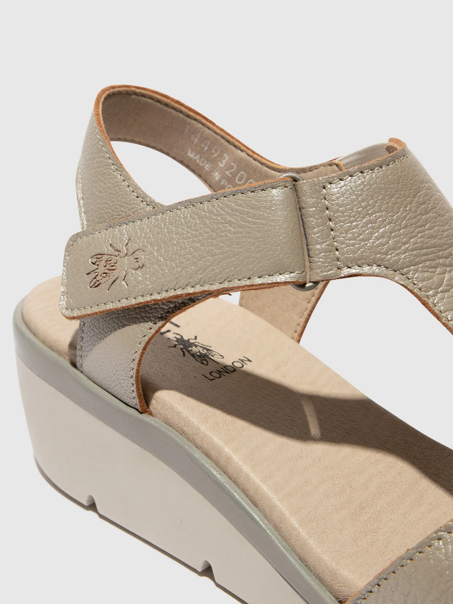 T-Strap Sandals NOVA932FLY SILVER