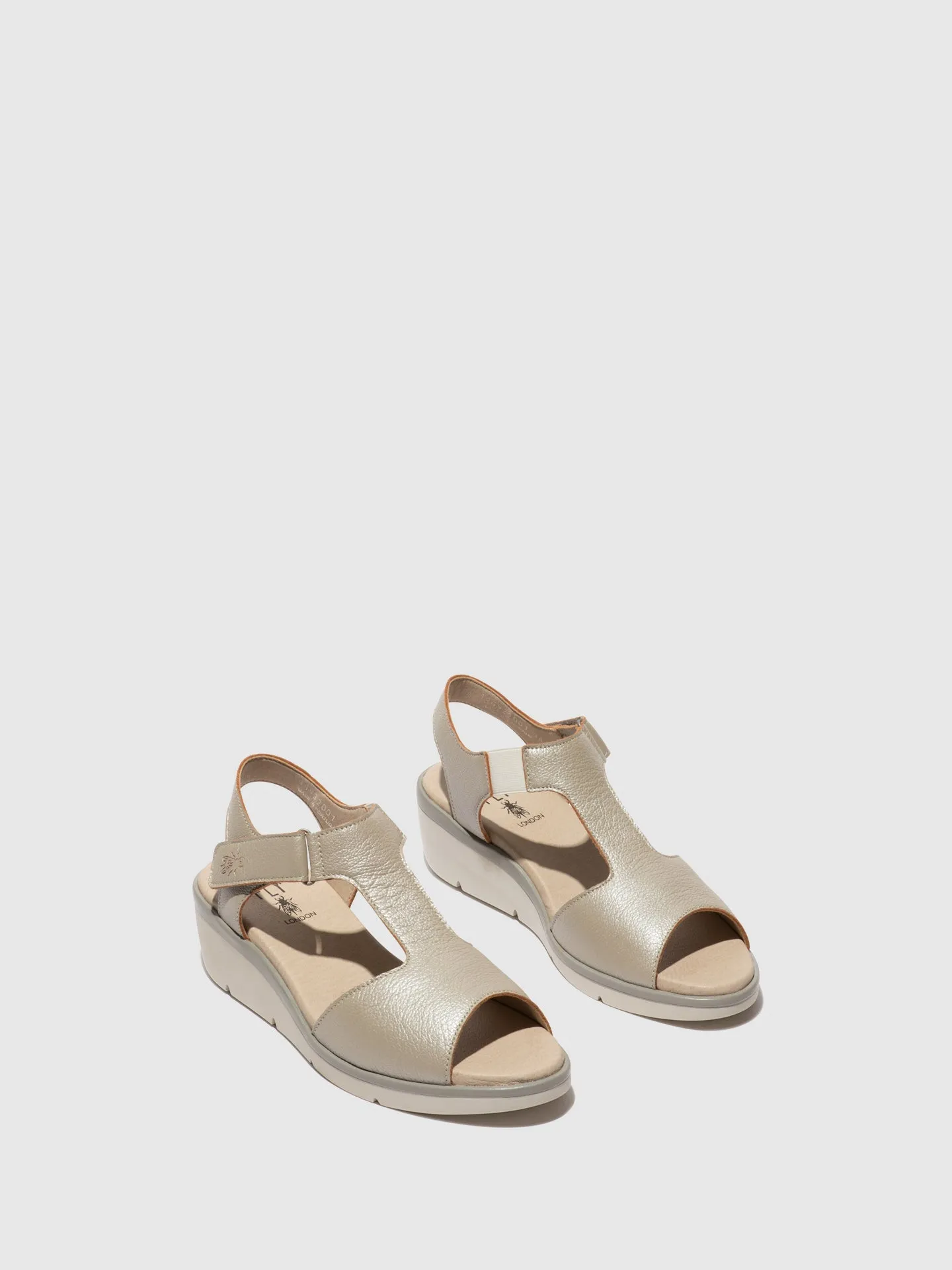 T-Strap Sandals NOVA932FLY SILVER