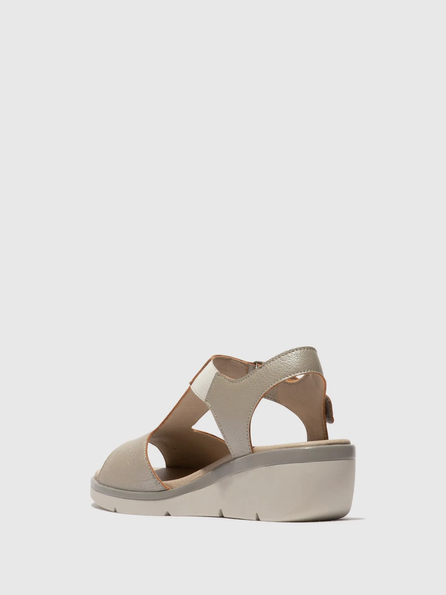 T-Strap Sandals NOVA932FLY SILVER