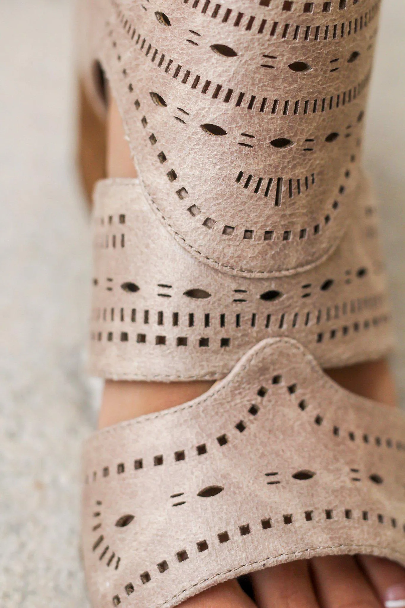Taina Beige Booties