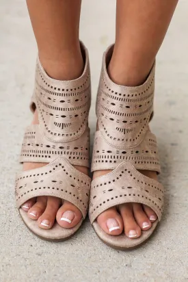 Taina Beige Booties