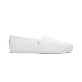 TOMS Sneaker Alpargata Women - White Recycled Cotton Canvas