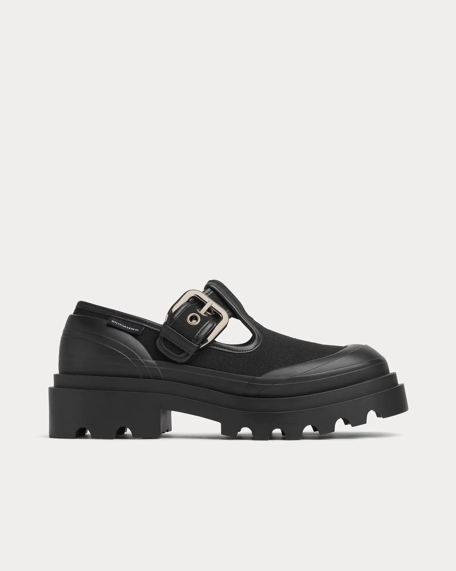 Trek Mary-Jane Black Slip Ons